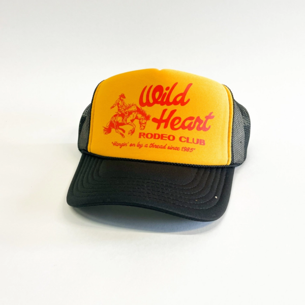 Wild Heart Rodeo Club Trucker Hat: The Original, Unmatched Spirit of Rodeo