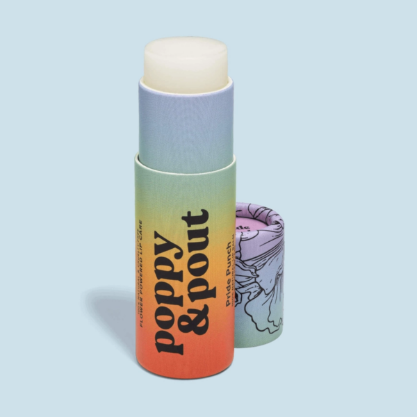 Celebrate Pride and Nourish Your Lips with Poppy & Pout's Limited Edition Pride Punch Lip Balm!