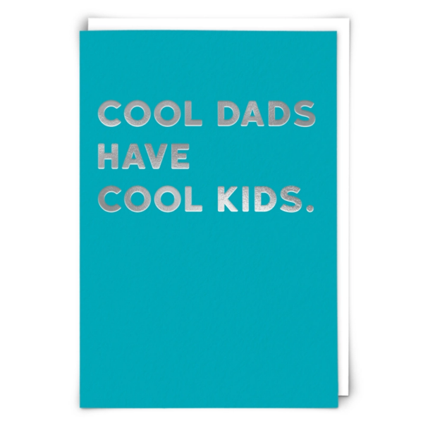 Award-Winning Cloud Nine Cool Dad Greetings Card (4.72" x 6.69") | Blank Inside