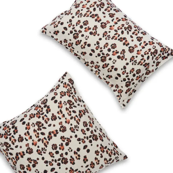 Leopard Pillowcase Set of Two