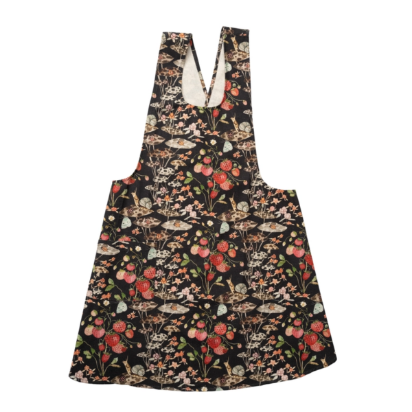 Embrace the Night Bloom: The Pinafore Apron - Snail in the Night