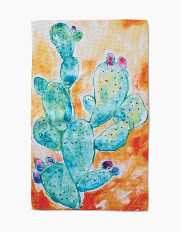 Cacti Tea Towel