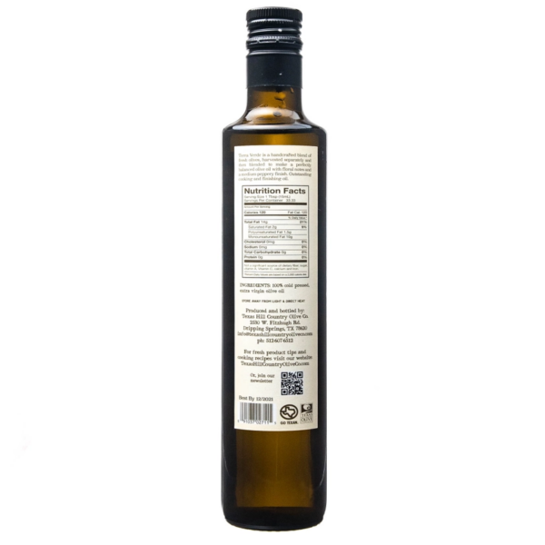 Terra Verde Extra Virgin Olive Oil: A Taste of the Mediterranean (500ml) - Image 2