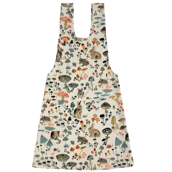 Cultivate Cozy Comfort: The Pinafore Apron - Mushroom Valley