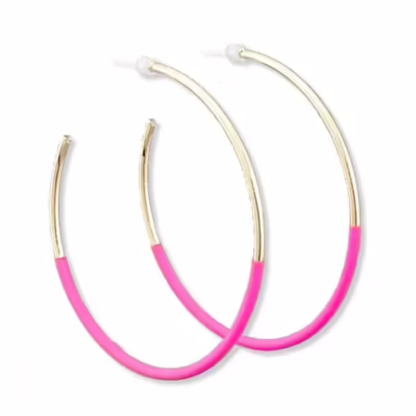 Color Pop Skinny Hoops - Image 3