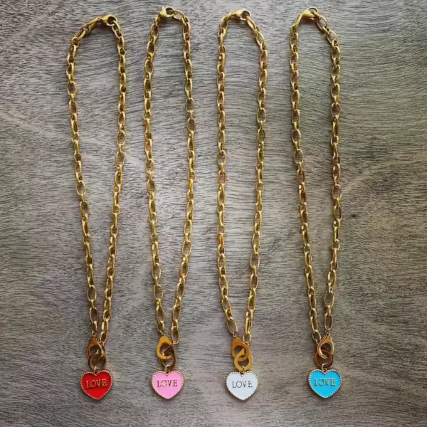 Captured Heart Necklace