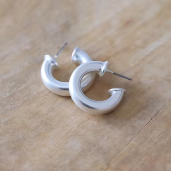 Everyday Hoop Earrings - Image 2