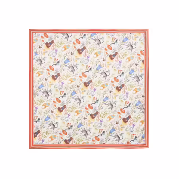 Pet Portraits Mushroom Cream Scarf - Image 2
