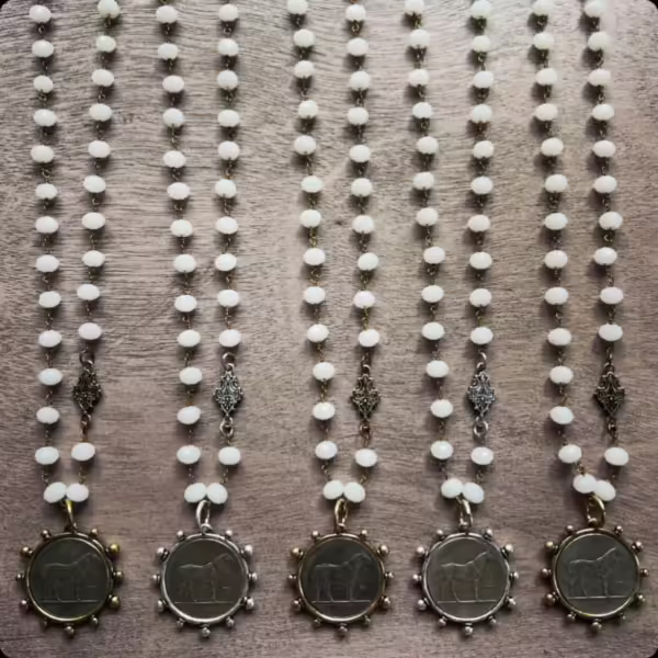 White Horse Necklace - Image 3