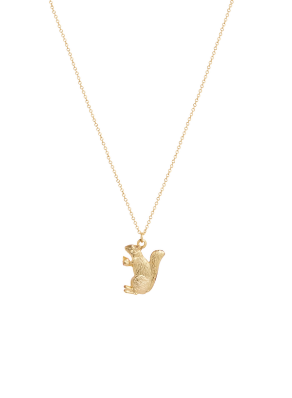 Fable Cheeky Squirrel Short Necklace - Image 2