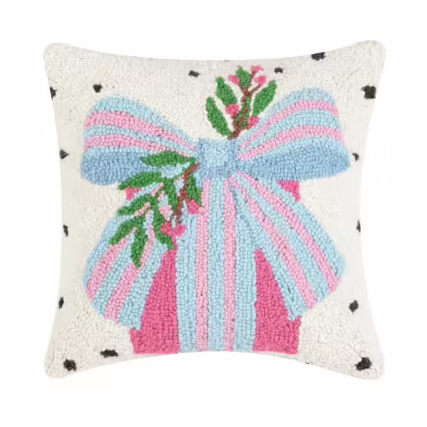 Holiday Present Hook Pillow