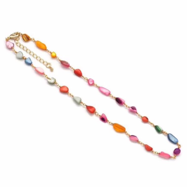 Lillian Rainbow Shell Necklace