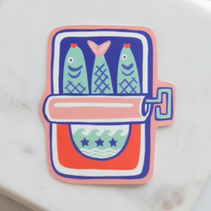 Fish Die Cut Sticker