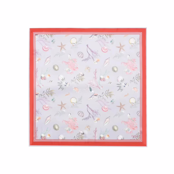 Fable Whispering Sands Powder Blue Square Scarf - Image 2