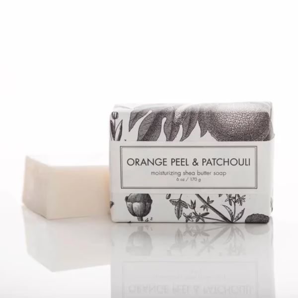 Orange Peel & Patchouli Shea Butter Soap