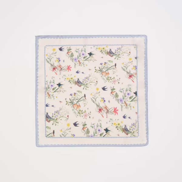 Fable High Tea Toile Square Scarf - Image 2