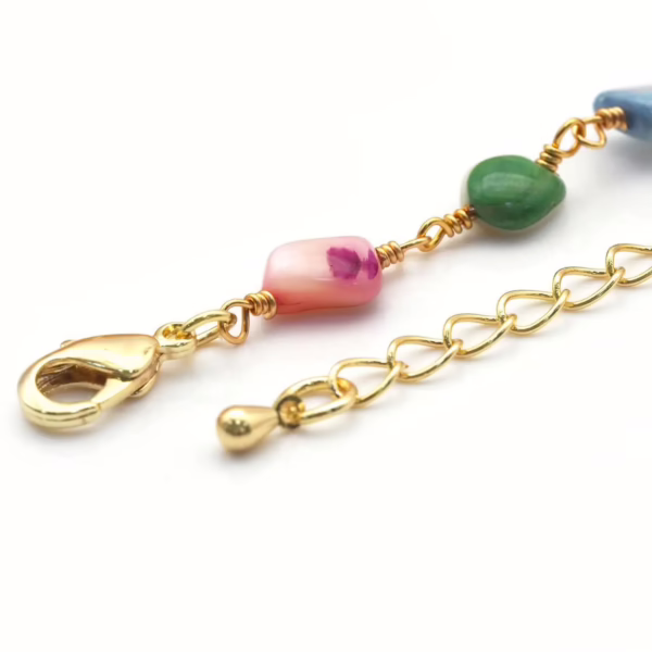 Lillian Rainbow Shell Necklace - Image 2