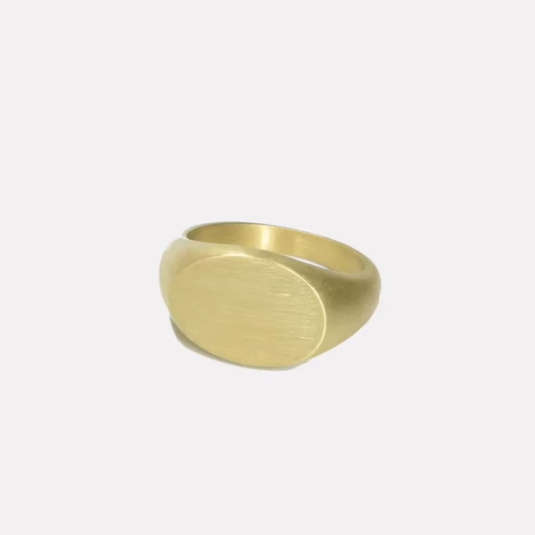 Oval Signet Ring