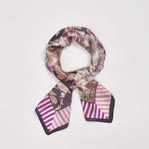 Fable Blooms Candy Stripe Scarf