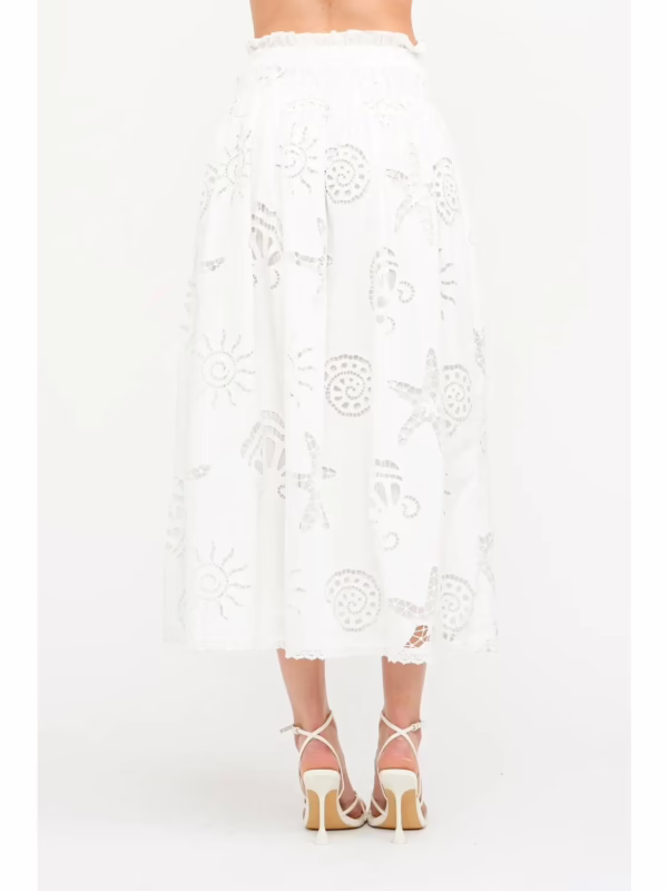 Abbott White Skirt - Image 2
