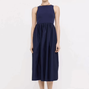 Lyon Dress Navy