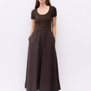 Lynette Dress Brown