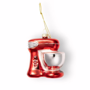 Retro Mixer Glass Ornament