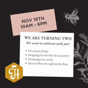 Honey Mercantile's 2nd Birthday
