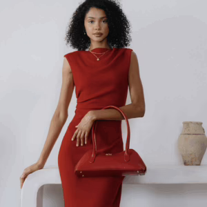 Dakota Red Shoulder Bag