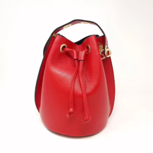 Gabriella Bucket Bag Red