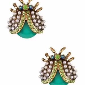 Blingy Beetle Earrings