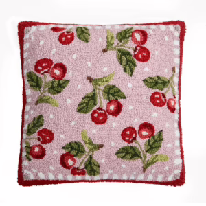 Pink Cherry Pillow
